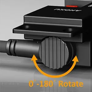 Rack PDU with Strain Relief Mechanism